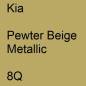 Preview: Kia, Pewter Beige Metallic, 8Q.